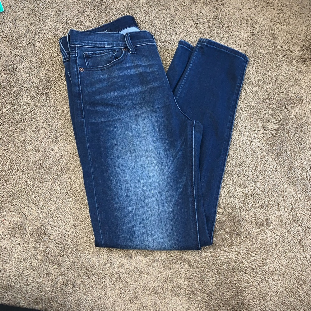 Lucky Brand Dark Wash Brooke Legging Jeans